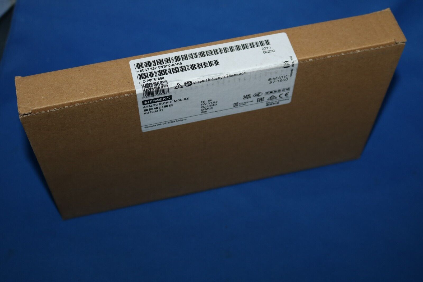 Siemens SIMATIC S7-1500 6ES7532-5NB00-0AB0 6ES7 532-5NB00-0AB0 Uscita analogica