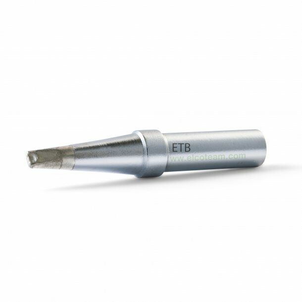 ETB Punta Weller a Cacciavite da 2,4x0,8 mm per LR21, FE50, WEP70 mod. ET-B