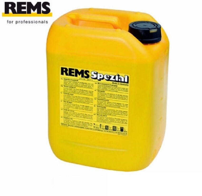 Rems Olio da taglio spray minerale 5lt filettature, filiera, idraulico SPEZIAL