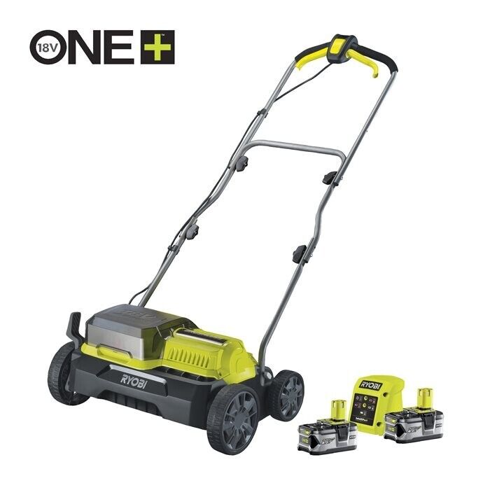 Ryobi - Scarificatore / Arieggiatore Brushless - 18V (2x 4.0Ah) 35cm