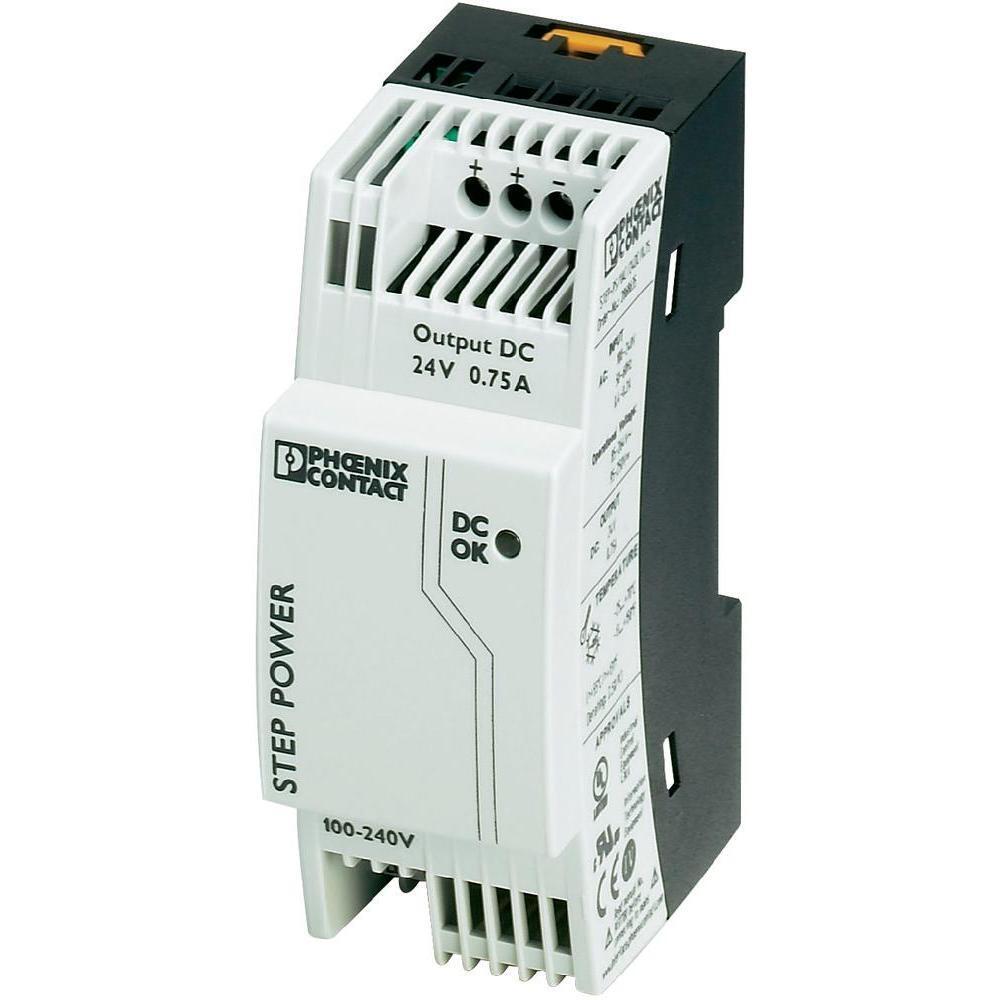 Alimentatore per guida DIN 1AC / 24DC  /0.75 Phoenix Contact 2868635
