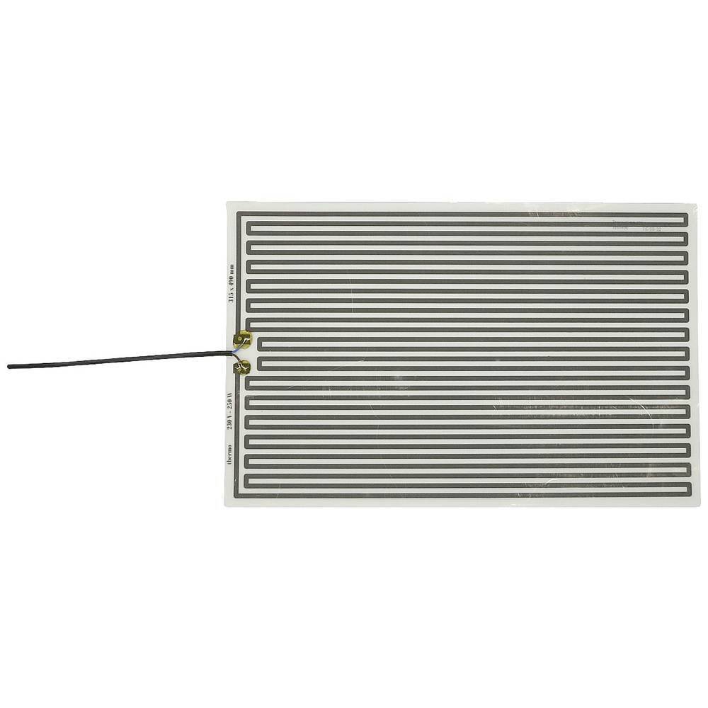 Thermo TECH Poliestere Lamina riscaldante 230 V 250 W (L x L) 490 mm x 315 mm