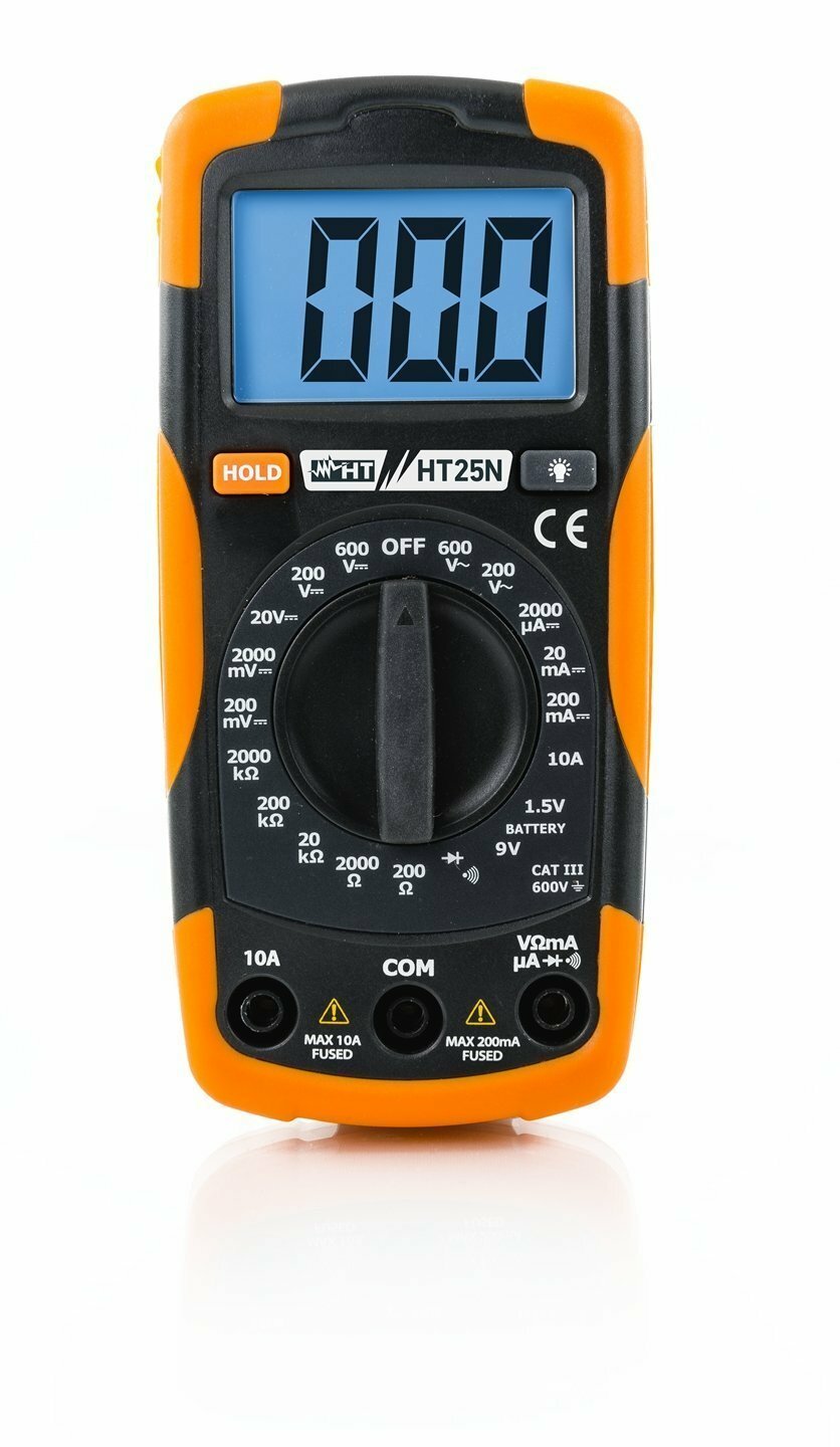 Ht25N Multimetro Digitale Multifunzione Com Hr0002  - HTI HR00025N