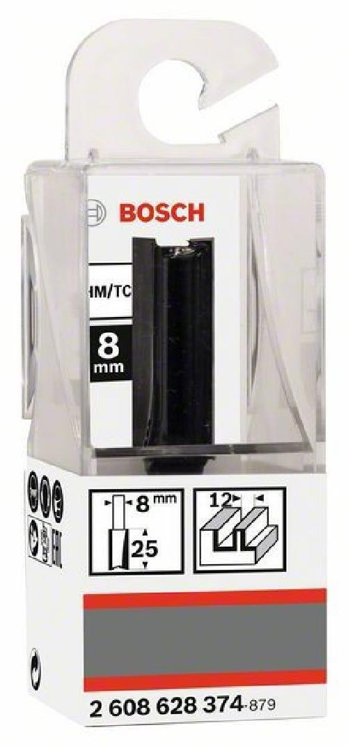 Fresa dritta, 8 mm, D1 12 mm, L 32 mm, G 62 mm 8 mm, D1 12 mm, L 32 mm, G 62 mm