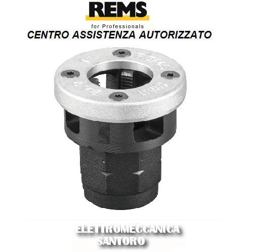BUSSOLA A CAMBIO RAPIDO PER FILETTARE REMS R 1" PER FILIERA AMIGO AMIGO 2 EVA