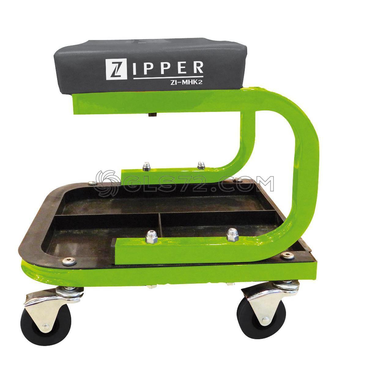 SGABELLO CARRELLO RUOTE RIPIANO PORTAUTENSILI OFFICINA AUTO MOTO ZIPPER ZI-MHK2