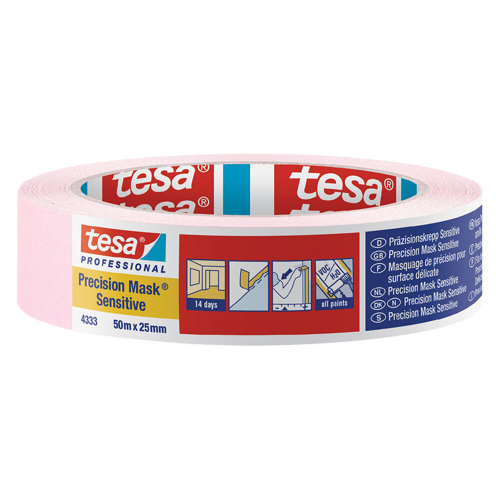 NASTRO  MASCHERATURA 'PRECISION MASK SENSITIVE 4333' mm 50 x mt. 50 -  rosa  pz