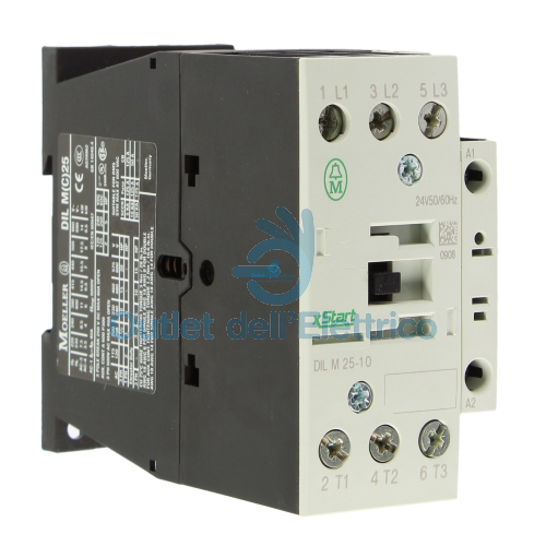 MOELLER 277136 DILM25-10 CONTATTORE 24V 50/60HZ 11KW 1NA