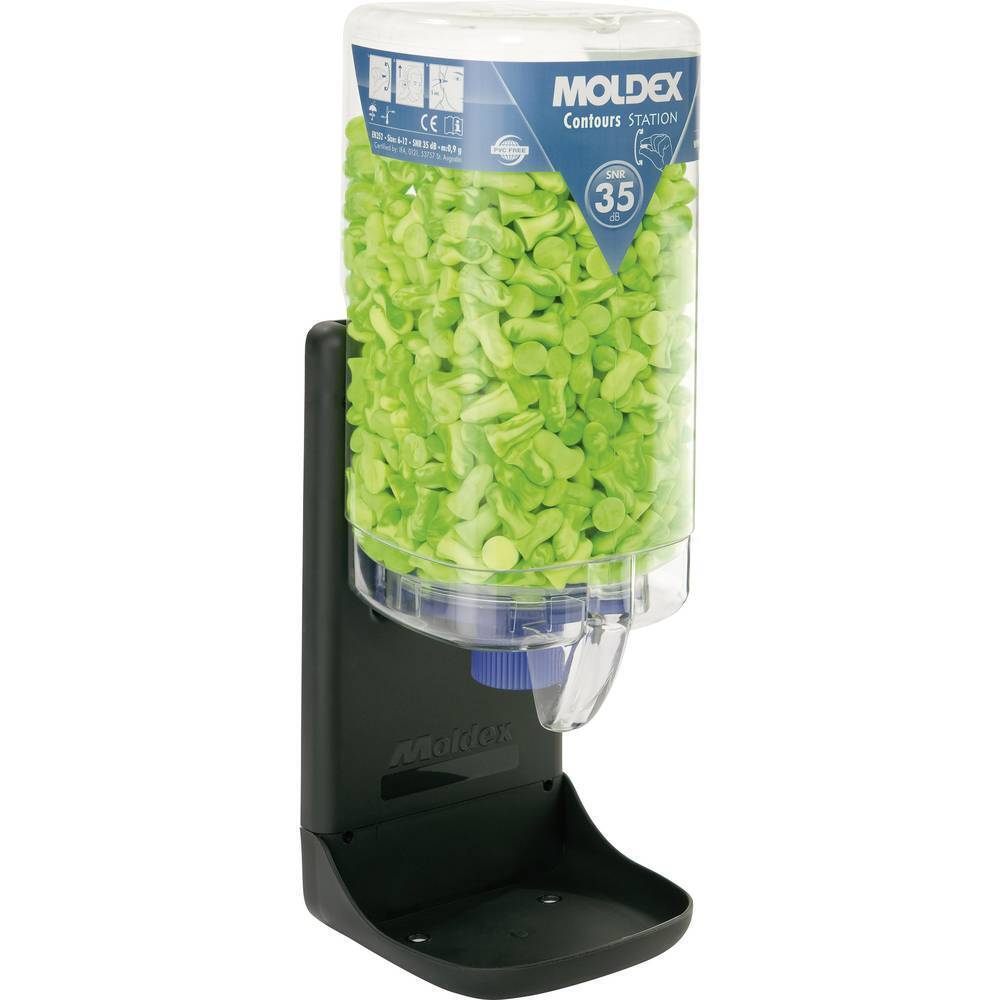 Moldex 745001 Contours Dispenser di tappi per le orecchie 35 dB usa e getta 500
