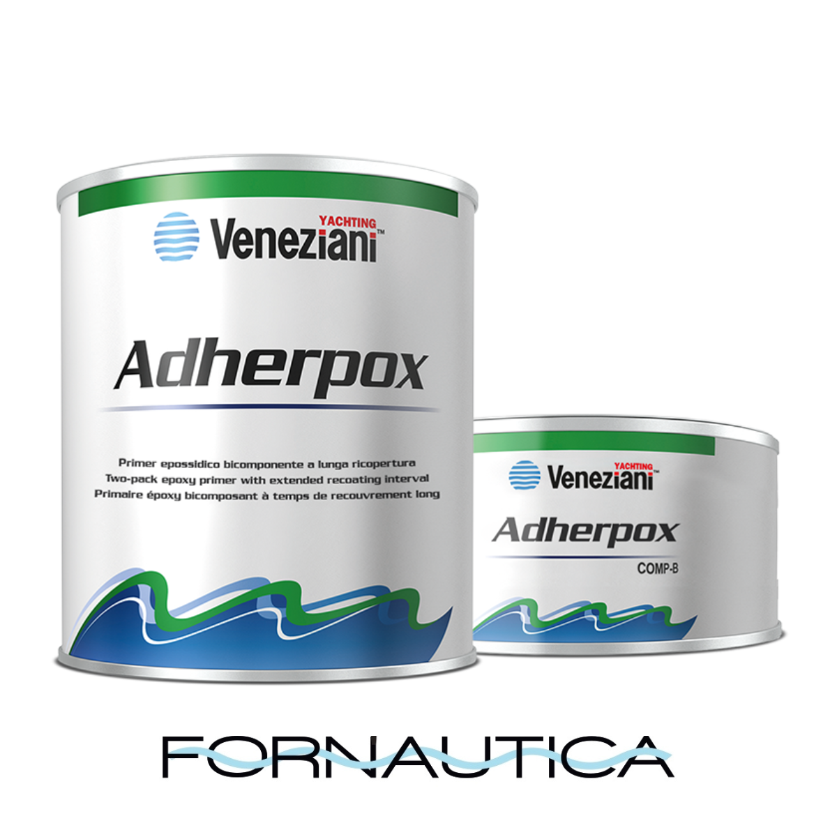 ADHERPOX PRIMER VENEZIANI lt. 2,5 - FONDO EPOSSIDICO NAUTICO BICOMPONENTE