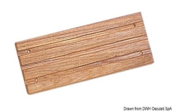 Pedana teak 288x112 mm - 71.605.04