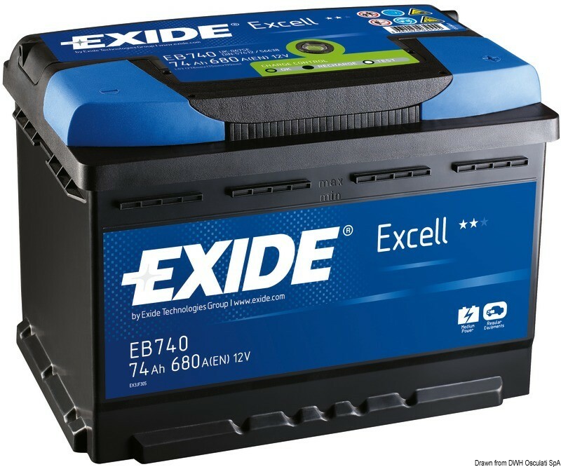 Batteria Excell 50 Ah