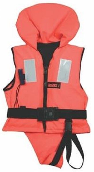 GIUBBOTTO SALVAGENTE BAMBINO 100N KG. 15-30 CE ISO 12402-4 entro 6 miglia)