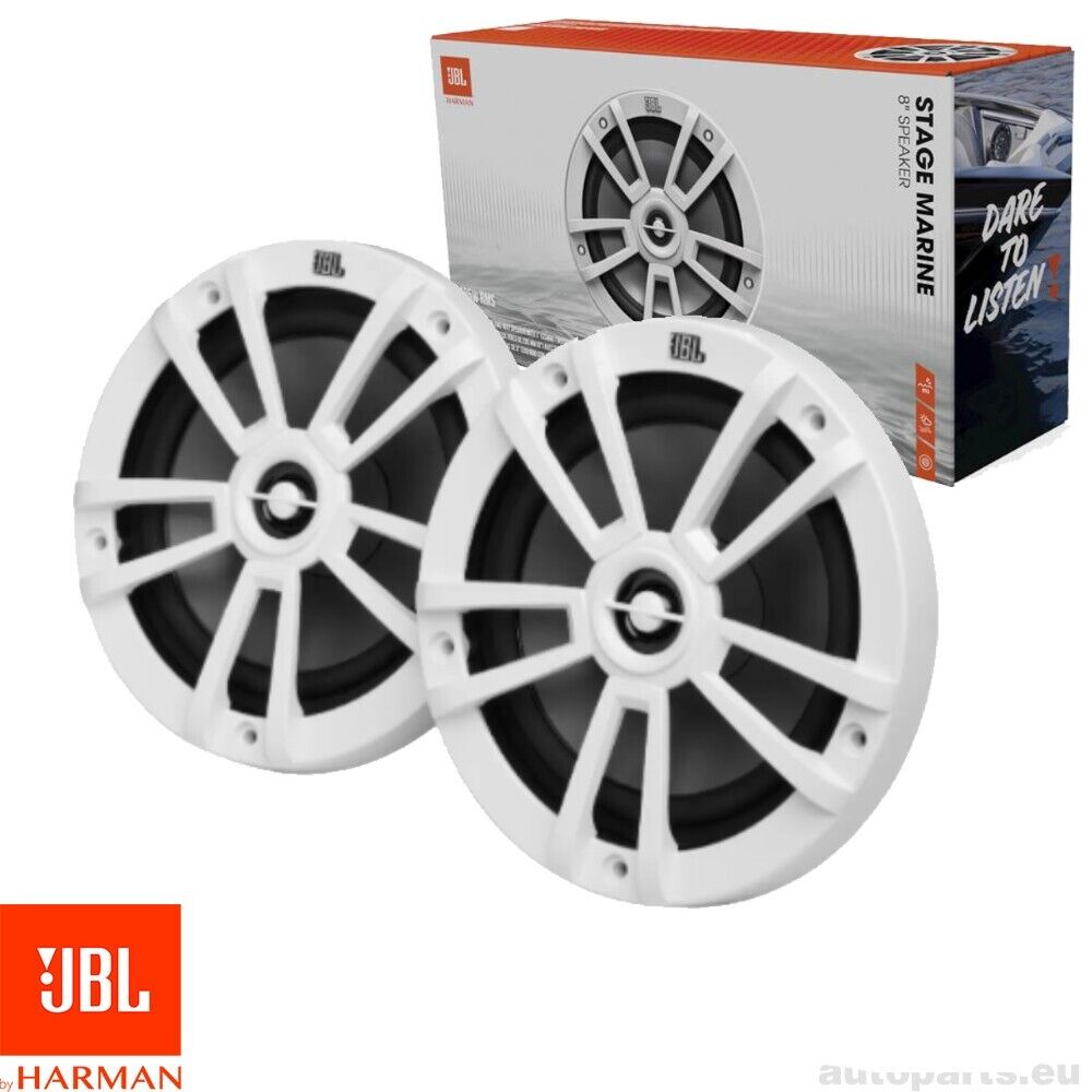 Casse Altoparlanti JBL Stage Marine 8" Coppia Woofer Nautici Imbarcazioni IPX5