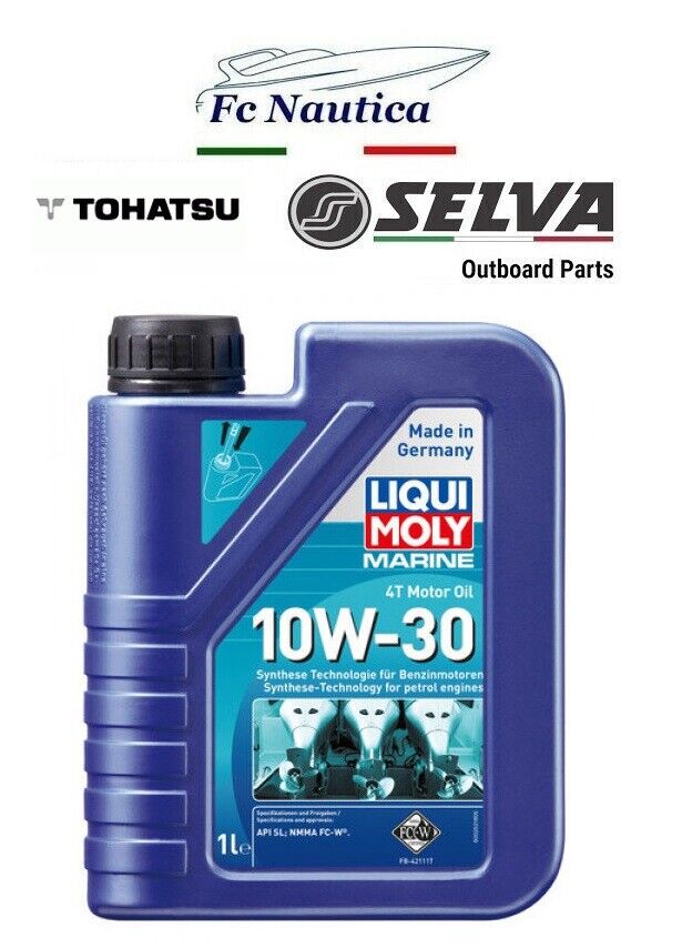 OLIO MOTORE LIQUI MOLY MARINE SYNTETIC TECNOLOGY SAE 10w30 1lt
