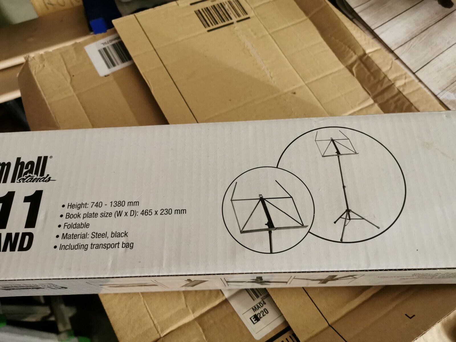 Sms 11 Music Stand Adam Hall