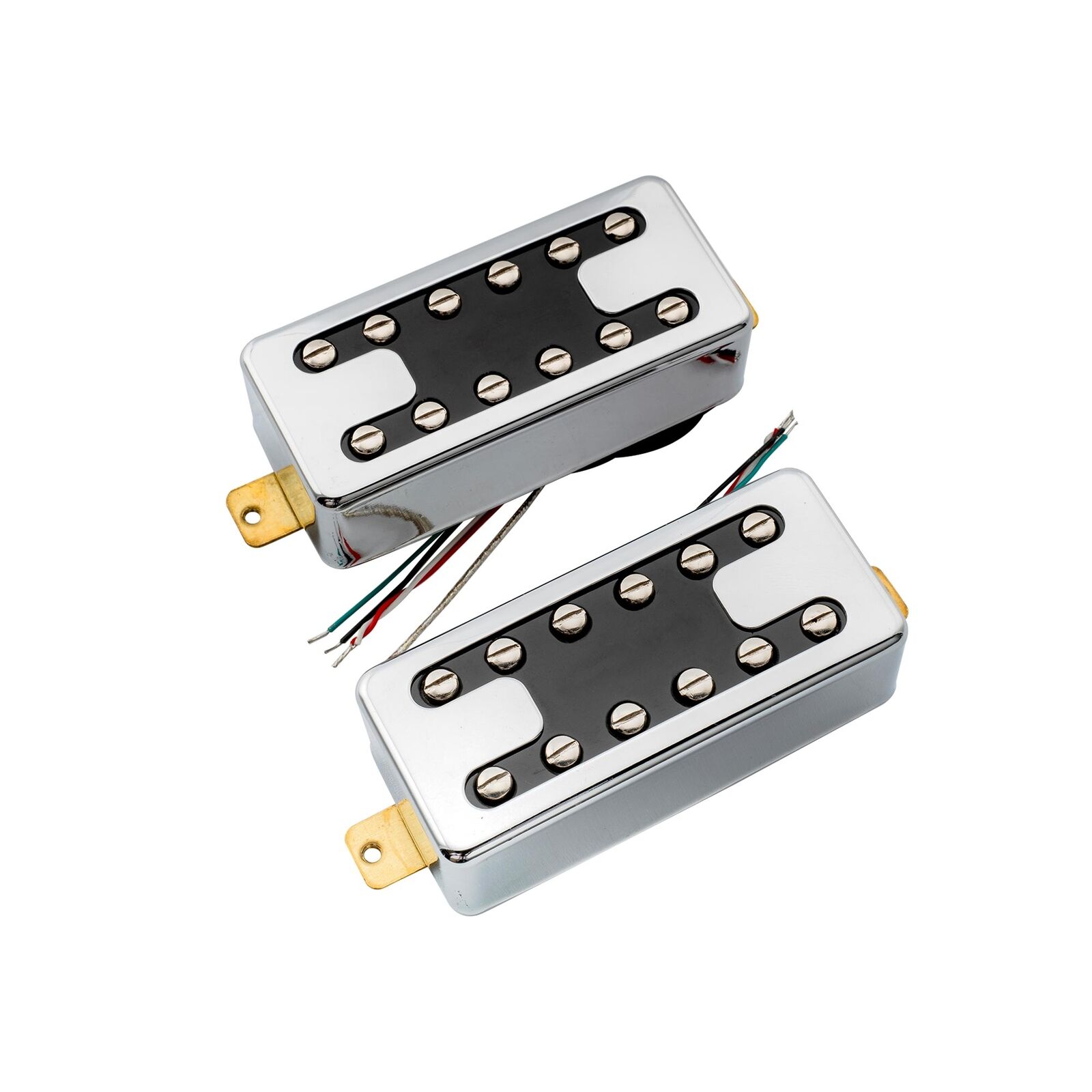 Artec MVH6A Chrome Alnico 5 H Filtertron Humbucker Guitar Neck Bridge Pickup Set