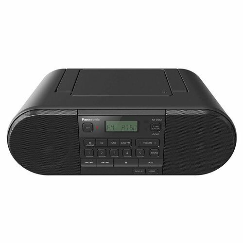 Panasonic RX-D552E RADIO Radiolettore Nero