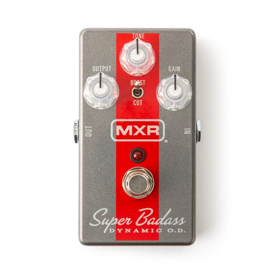 MXR M249 SUPER BADASS DYNAMIC OVERDRIVE PEDALI EFFETTO PER CHITARRA