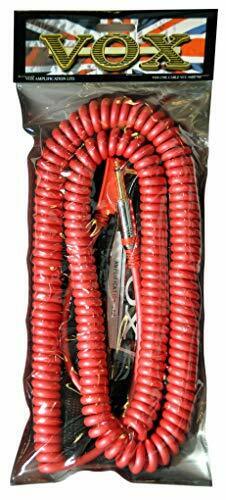 VOX VCC090RD 29.5-Feet Vintage Coiled Right Angle Stereo Guitar (e5c)