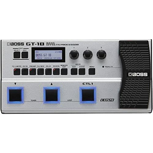 Boss Multi Effettrici GT-1B Basso Effettrici Argento Effetto Tipo: 90 Tipi Nuovo
