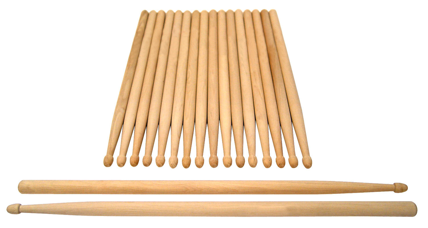 10x Set da Bacchette Batteria Percussioni 5B Drum Percussion Sticks Legno Acero