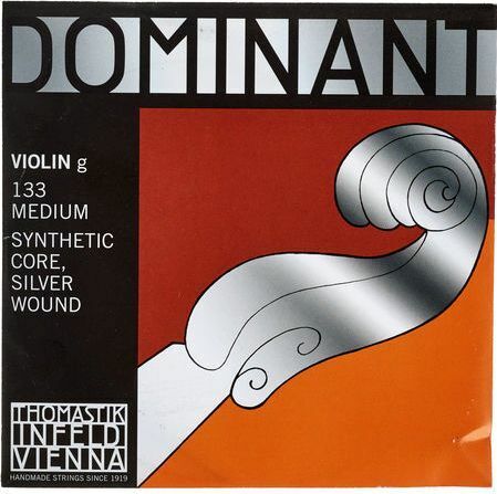 Thomastik corda violino 133 Dominant Medium SOL4 4/4