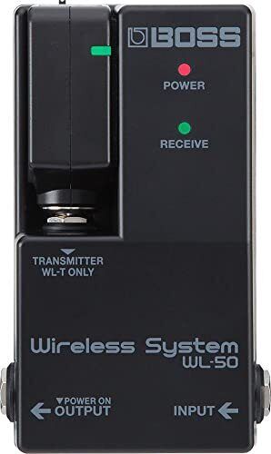 Boss WL-50 Chitarra Basso Digitale Sistema senza Fili Compatto Pedale Nuovo Da