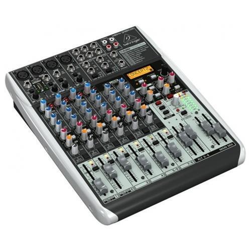 BEHRINGER XENYX QX1204-USB MIXER 12 INGRESSI 4 COMPRESSORI 2 BUS EFFETTI KLARK T
