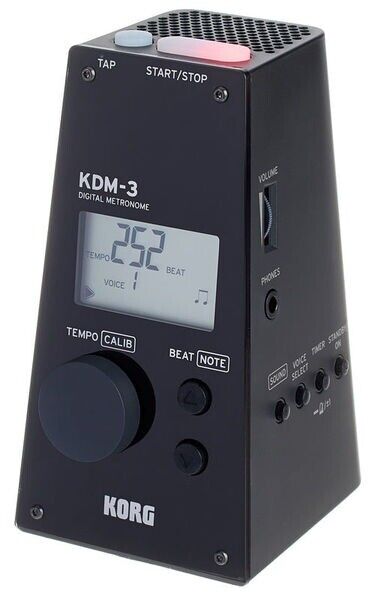 Korg metronomo digitale KDM-3 BK Black