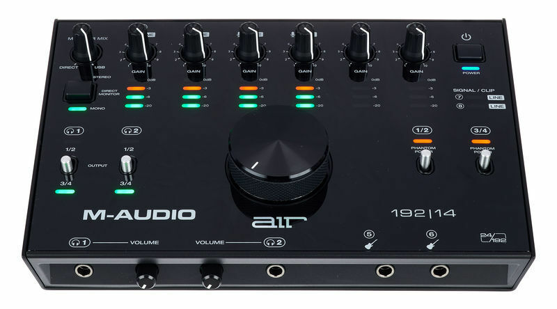 M-Audio AIR 192-14 Scheda Audio 8 Ingressi, 4 Uscite