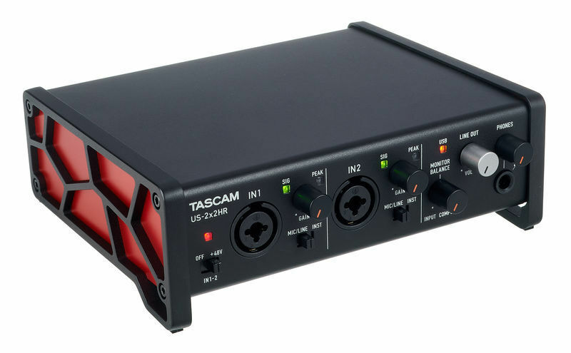 Tascam US-2x2HR Interfaccia Audio MIDI USB Alta Risoluzione