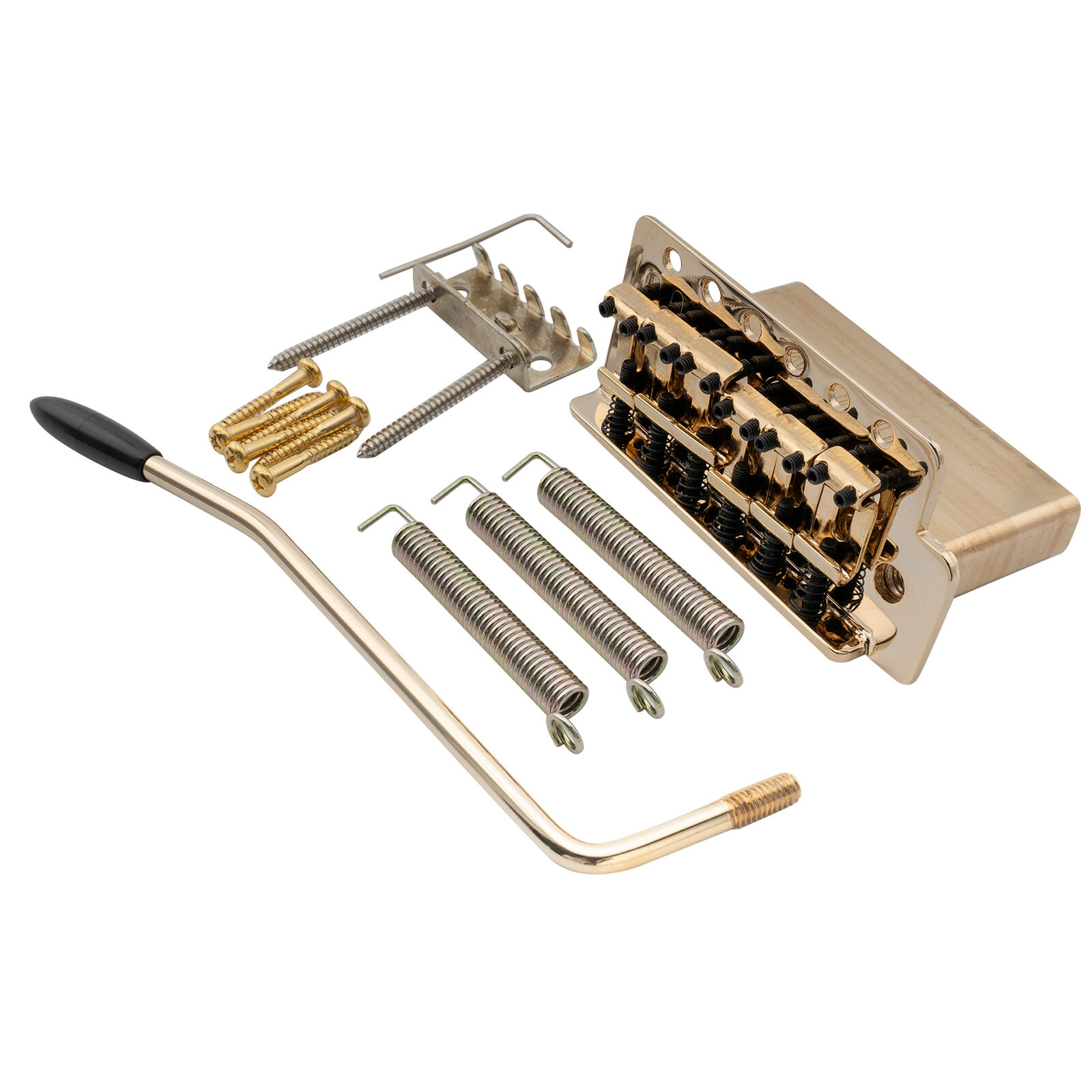 Musiclily Pro Gold 52.5mm Vintage Tremolo Bridge Brass Block For Squier Guitar