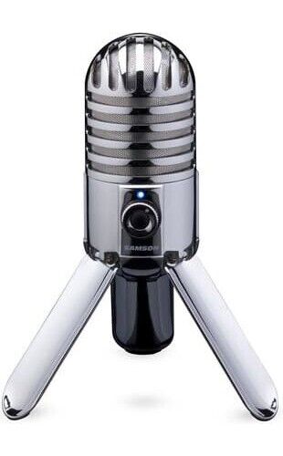 Microfono a Condensatore USB per Notebook Samson Meteor Mic