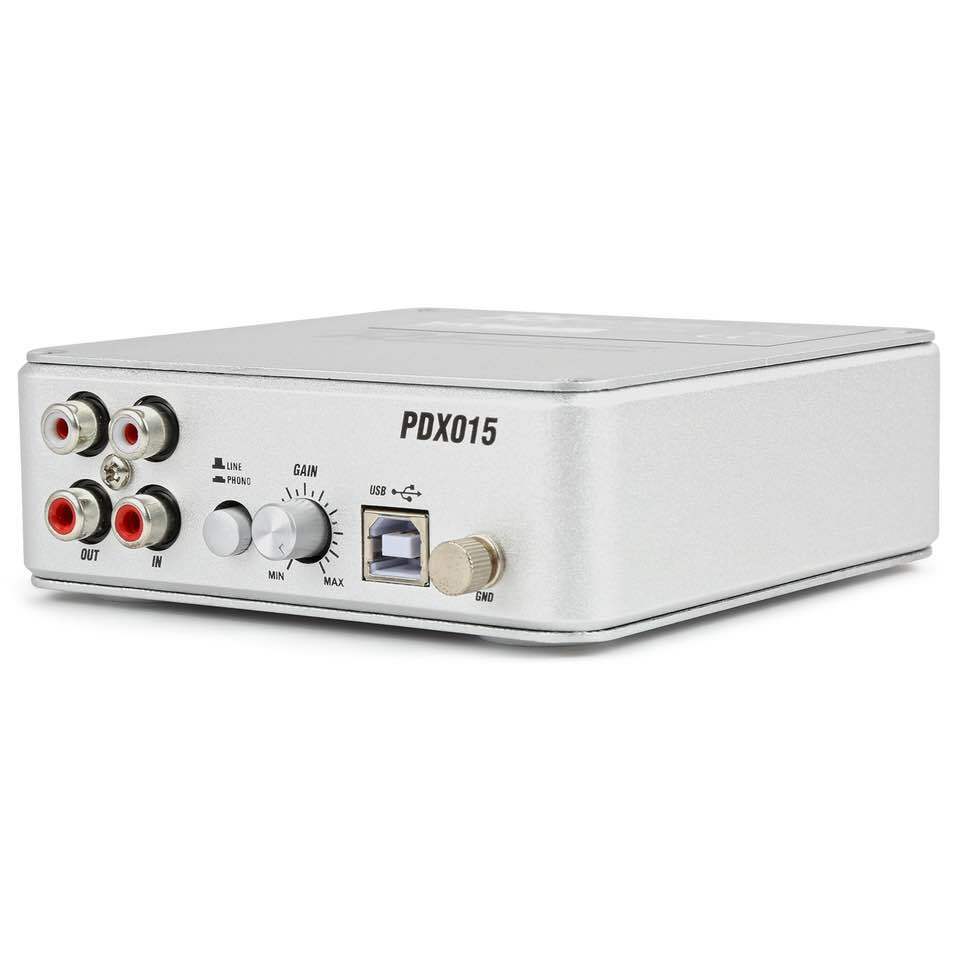POWER DYNAMICS PDX015 USB2.0 PHONO PREAMP. & SOFTW D. I. BOX - AMPLIFIC. CUFFIE