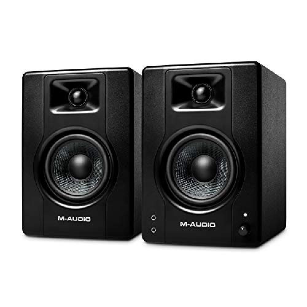 M-Audio BX4 - Casse attive amplificate da 120 W da scrivania - Monitor da studio