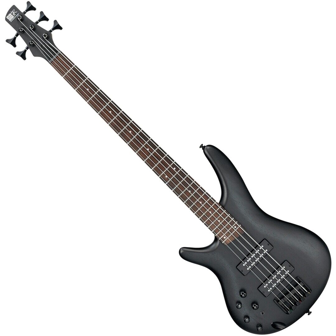Ibanez SR305EBL Weathered Black Mancino Basso Elettrico 5 Corde per Mancini SR30