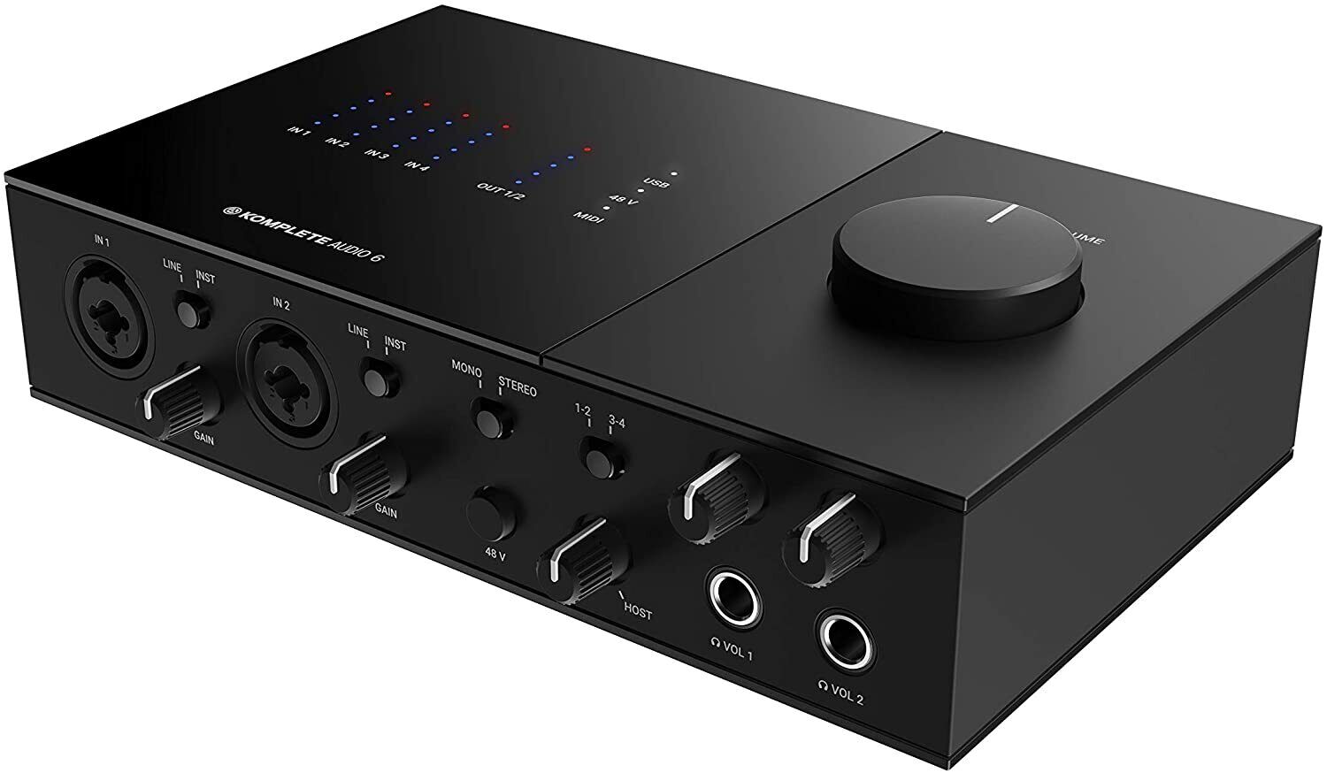 NATIVE INSTRUMENTS KOMPLETE AUDIO 6 MK2 Scheda Audio Midi Usb 6 Canali NUOVA new