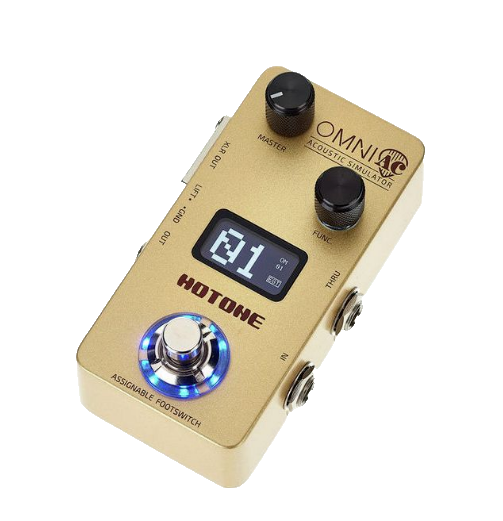 HoTone Omni AC Acoustic Simulator Pedale effetti x chitarra elettrica e acustica