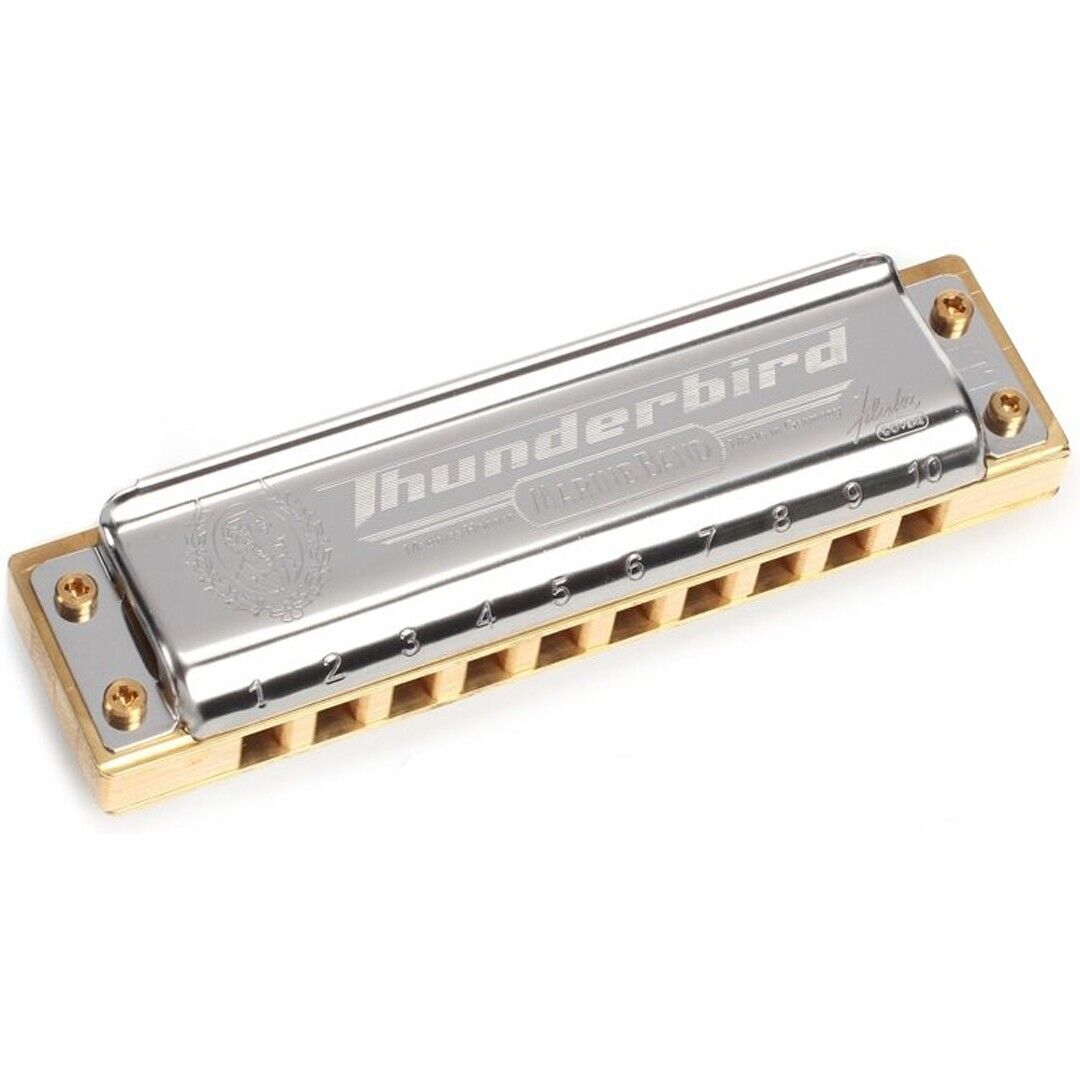 Hohner Marine Band Thunderbird Low C (DO) Armonica a Bocca Diatonica in DO