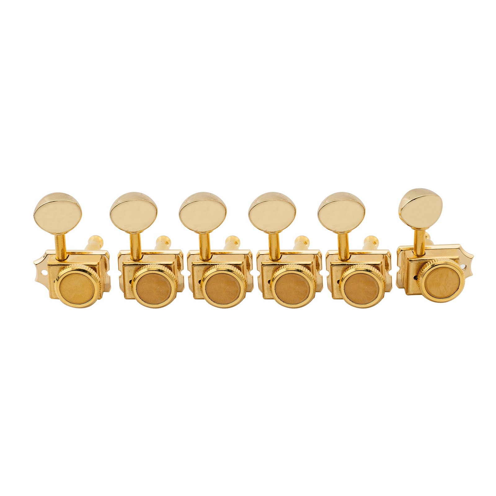 Musiclily Pro Gold 6 Inline Vintage Locking Tuning Peg Machine For Squier Guitar