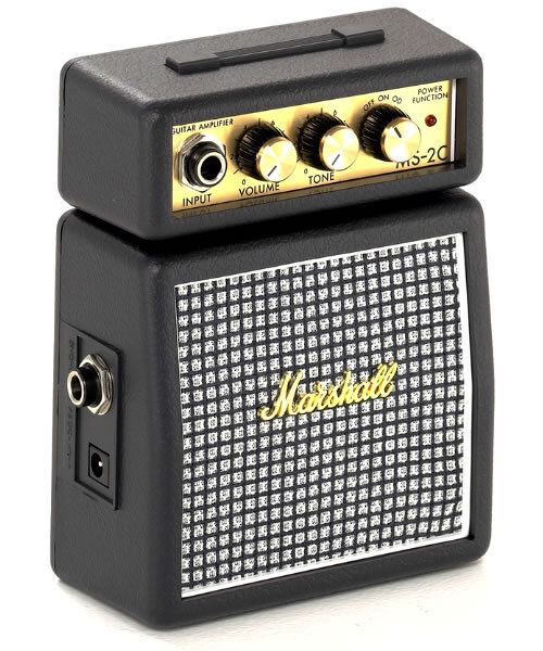 MARSHALL MS2C Mini Mini amplificatore portatile a batteria (Vintage) per Chitarr