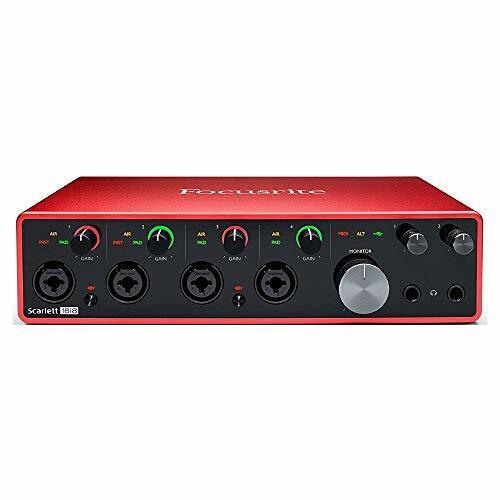 Focusrite Scarlett 18i8 3rd Gen USB Interfaccia Audio Con Pro Attrezzi Primo