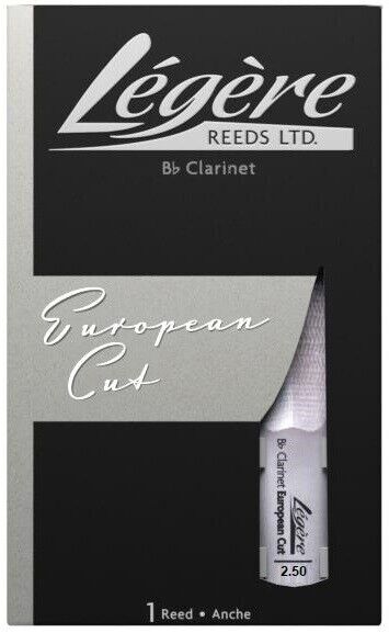 Legere ancia clarinetto sib European Cut 2.5