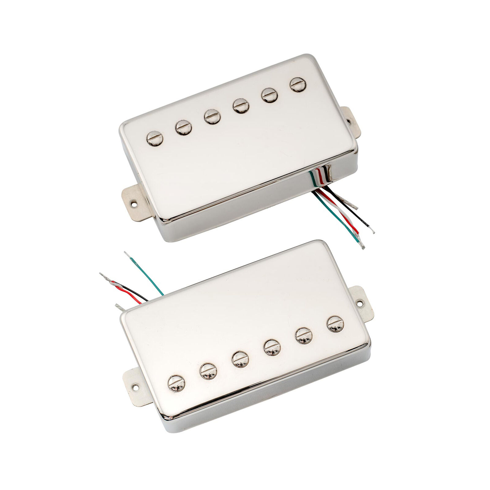 Artec LPA210 Nickel Alnico 5 Covered Humbucker Pickups Set For Les Paul Guitar