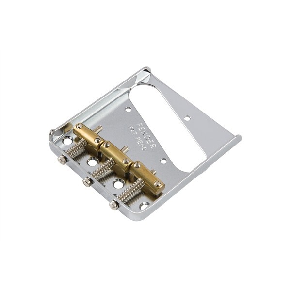 Fender Parts 3-Saddle American Vintage Telecaster Bridge Assembly with Brass S C
