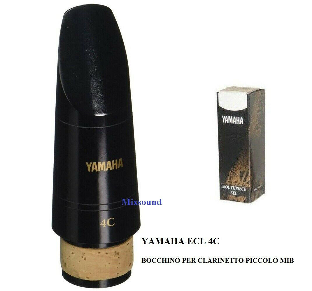 YAMAHA 4C ECL BOCCHINO BECCO IMBOCCATURA PER CLARINETTO PICCOLO Eb MIb  NUOVO