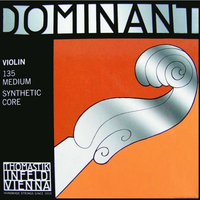 Thomastik Dominant 135 Set corde per violino 4/4 Synthetic Core