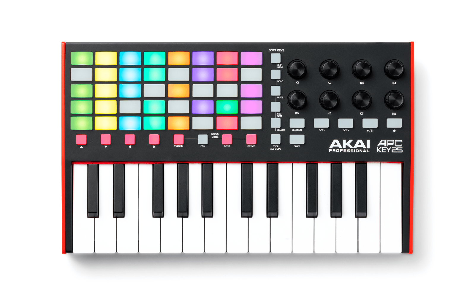 AKAI APC KEY 25 MK2 MKII Midi Controller Tastiera + Pad + Knob Ableton Fl Studio
