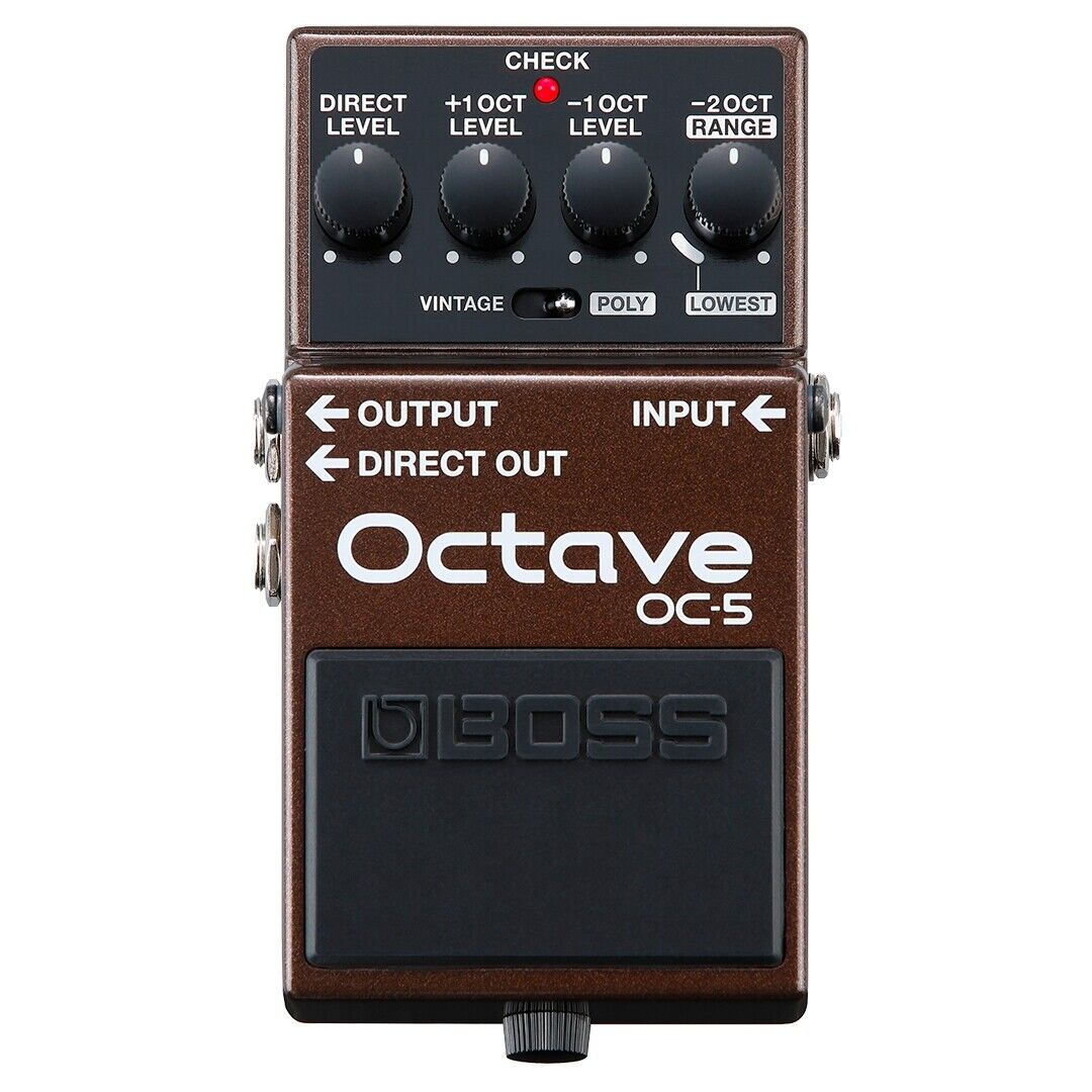 Boss OC-5 Octave Pedale Octave per Chitarra Elettrica